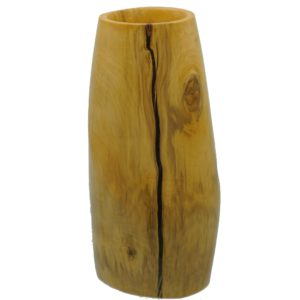 Vase en buis 2 axes et trait de résine noire